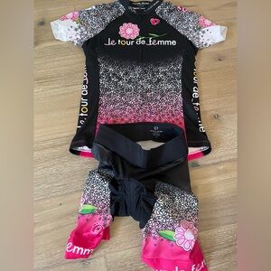 Cycling jersey and shorts - Tour de Femme
